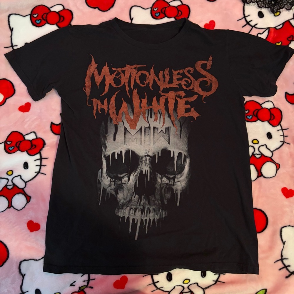 Hot Topic Motionless in White Skull Top